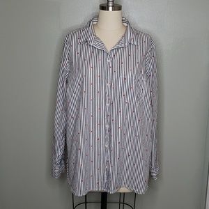 Old navy, classic blouse size xl